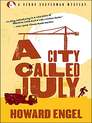 cover image of A City Called July